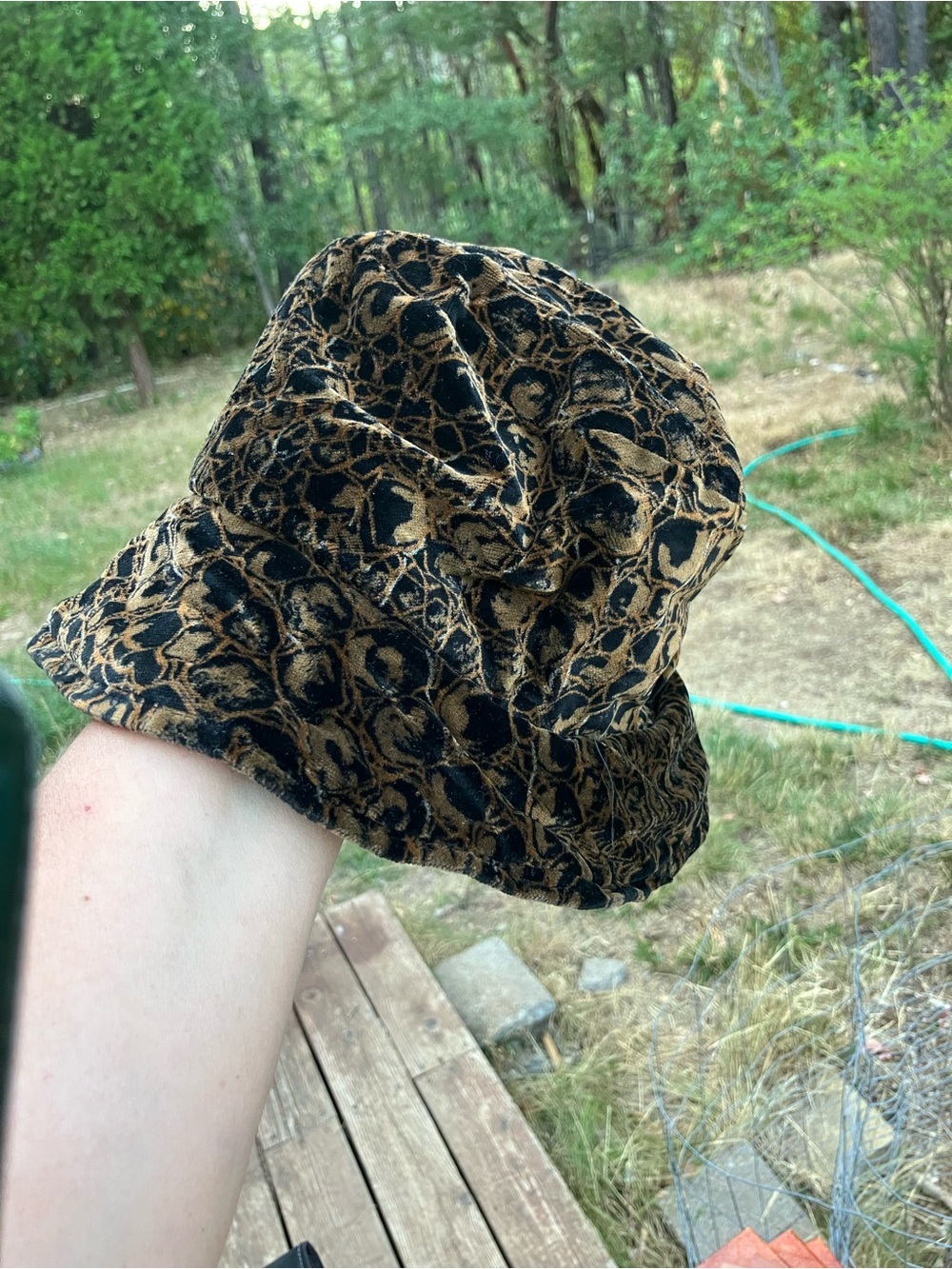Vintage faux fur hat